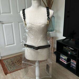 Major moon shine hairstylist apron